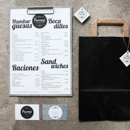 pack carta tarjetas etiquetas bolsa papel